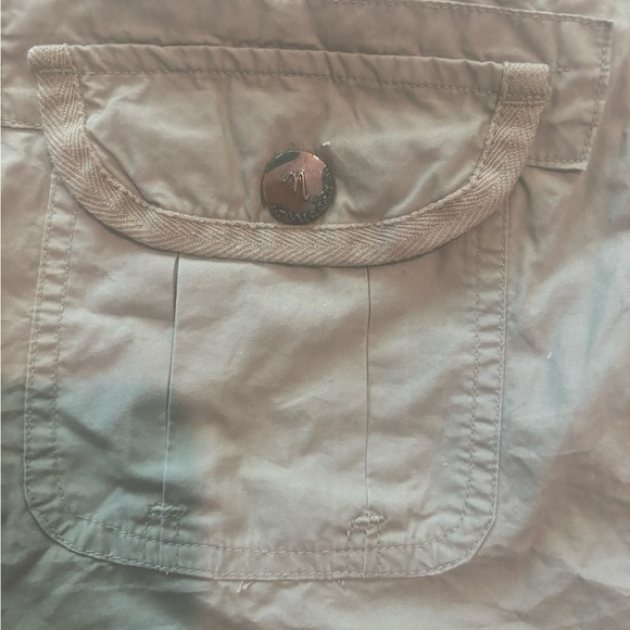 Vintage Nitrogen Mini Cargo Skirt With Multiple Pockets 100% cotton - Picture 5 of 6